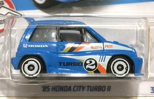 人気 1985 Honda City Turbo Ⅱ ホンダ 本田 シティ ターボ 2 ブルドック Ryu Asada リュウ アサダ Blue ブルー 2022 インター版 絶版