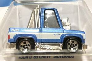 人気 ラスト 1983 Toon'd Chevrolet Silverado トゥーンド シボレー シルバラード Chevy シェビー GM 2022 Metalflake Light Blue 絶版