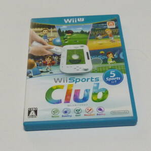D25【送料無料 即日配送 動作確認済】WiiUソフト　Wiiスポーツクラブ　