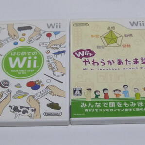 E14【送料無料 即日配送 動作確認済】Wiiソフト　はじめてのWii Wiiでやわらかあたま塾