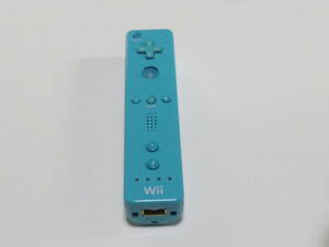 R029【送料無料 即日発送 動作確認済】Wii リモコン 任天堂 Nintendo 純正 RVL-003 ブルー 青 コントローラー