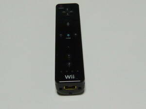 R024【送料無料 即日発送 動作確認済】Wii リモコン コントローラ 任天堂 Nintendo 純正 RVL-003 黒　ブラック