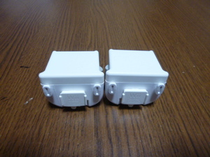 M054【即日発送 送料無料 動作確認済】Wii　モーションプラス２個セット　白　ホワイト（クリーニング済）