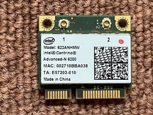 ■最短当日■ WIFIモジュール ★ 国内・保証有 ★ INTEL 622ANHMW Centrino Advanced-N 6200 2926-119