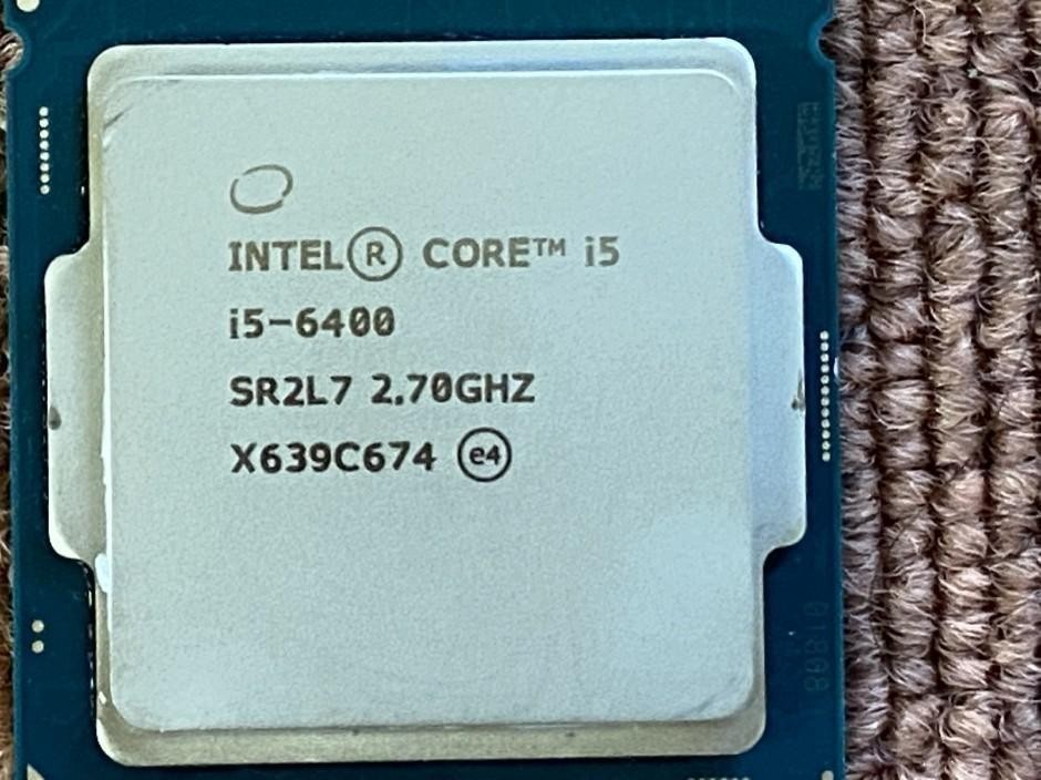 2023年最新】ヤフオク! -intel cpu core i5-6400の中古品・新品・未 