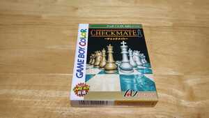 ★GB「チェックメイト(CHECKMATE)」箱・取説・ハガキ付き/ALTRON/GAMEBOY/TBL/チェス/Chess/テーブルゲーム/レトロゲーム★