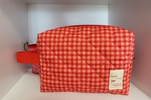 SALE品24 キルトおむつポーチ☆ハンドメイド