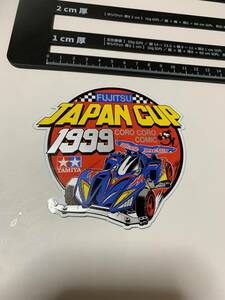 【非売品】タミヤ■ミニ四駆■富士通ジャパンカップ1999参加記念ステッカー