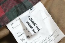 COMME des GARCONS COMME des GARCONS ◆チェック柄 プリーツ サルエルパンツ レッド XS コクーン コムコム コムデギャルソン ◆MZ13_画像9