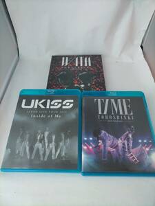 名作★[Blu-ray3本セット]　U-KISS JAPAN LIVE TOUR 2013 ~Inside of Me~　東方神起【LIVE TOUR2013と2015】 ★