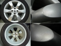 プジョー 307 純正 ホイール 16×6.5J+31 PCD108 4穴 & 205/55R16 BS レグノ GRV2 4本 中古 ボルト付 308 308SW_画像2