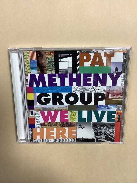 送料無料 パット メセニー グループ「WE LIVE HERE」輸入盤