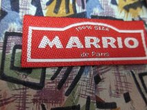 Z4426送料無料【MARRIO deparis マリオ ネクタイ】中古品ビジネスタイ★Yシャツ・カッターシャツ・ ワイシャツ _画像5