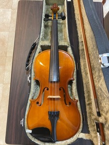 バイオリン　ドイツ製 J.H.MULLER No.11　4/4　1995年製　高音質！国産杉藤弓付の高音質セットが周年記念セールのオークション限定特価！ 