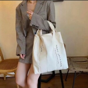 ズックのトートバック(帆布) 肩掛け、手提げ両用 ズックのトートバッグ