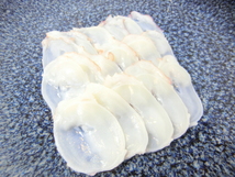 2【Max】北海道産 たこ薄造り 生食用 タコスライス 250g 1円スタート 冷凍 国産 水タコ 刺身 シーフードマックス ・蛸 スライス1P・_画像3
