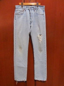 ビンテージ90's●MADE IN U.S.A. Levi’s 501実寸W79cm●220707r2-m-pnt-jns-w31古着ジーンズデニムリーバイスUSA製