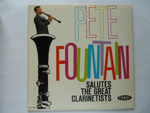 インストルメンタル ■ピート・ファウンテン/ PETE FOUNTAIN■PETE FOUNTAIN SALUTES THE GREAT CLARINETISTS