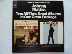 2LP/VOCAL ■ジョニー・マティス/ JOHNNY MATHIS■WARM / OPEN FIRE,TWO GUITARS