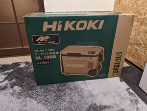 【新品未使用】HIKOKI(ハイコーキ)UL18DB(NMG) (フォレストグリーン)(本体のみ)
