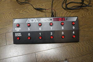 ADA MPC MIDI PROGRAM CHANGER ギター フットペダル　 MP-1 MP-2　真空管 プリアンプ　ワンオーナー　使用頻度は少なめ　②