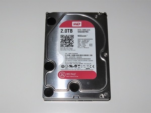 ☆送料無料☆２ＴＢ☆WD20EFRX Western Digital Red 3.5インチ 内蔵 HDD SATA600 / 5400rpm WD/赤