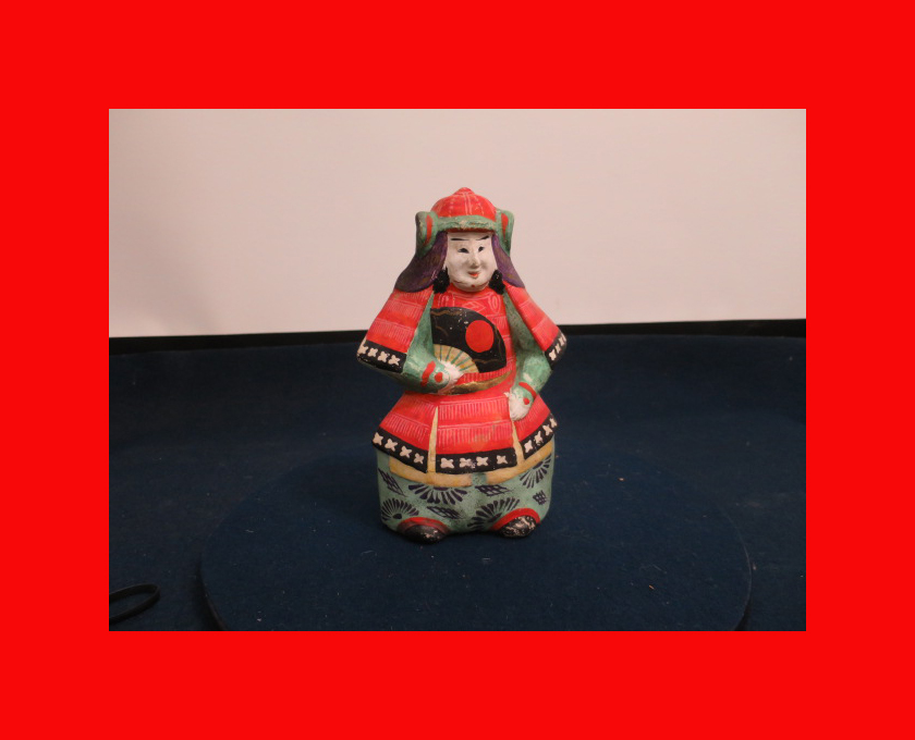 : [Musée de la poupée] Poupée Warrior Clay Doll F-212 Gosho, poupée d'argile, Poupée Takeda, Poupée Takeda. Poupée Hina Aller, poupée, Poupée de personnage, poupée japonaise, autres