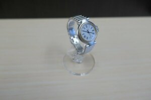 平◆3140 Dunhill ダンヒル ミレニアム ステンレススチール クオーツ レディース 白文字盤 腕時計 中古