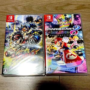 新品』Nintendo Switch マリオストライカーズ マリオカー8 DX