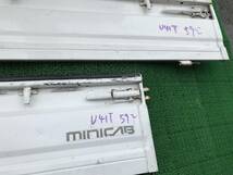 592 三菱　ミニキャブ トラック　U41T U42T　あおり 一台分 バタ板 サイドパネル 荷台 リアパネル アオリ 3枚セット_画像3