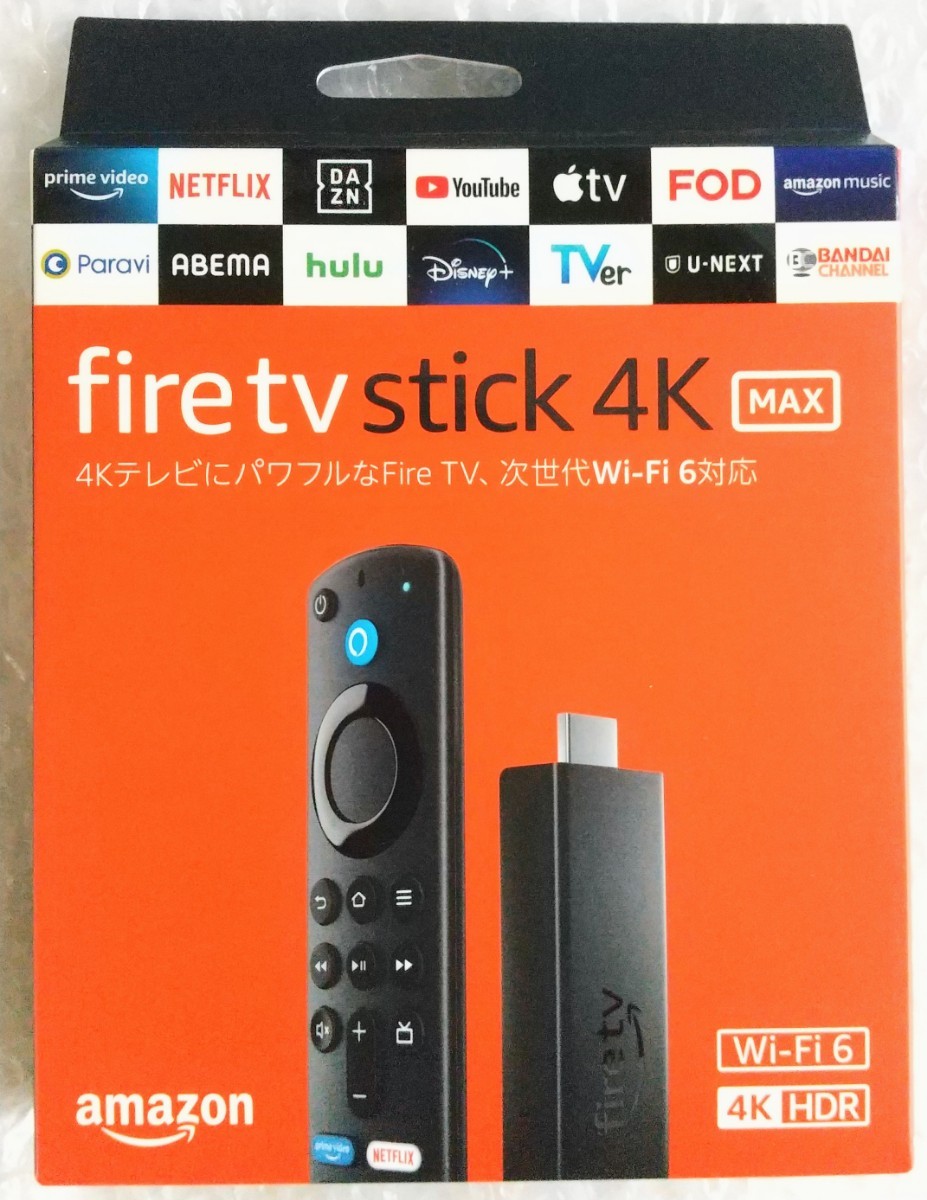 ト送料込 新品未開封 Amazon Fire TV Stick リモコン付属 第2世代