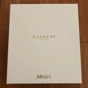 COACH コーチ 新品 グラス５個セット 非売品 シグネチャー柄 SBI証券 ノベルティー