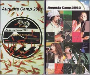 ★VHSビデオ オーガスト・キャンプ AUGUSTA CAMP 2001+2002 2巻セット コンサートビデオ