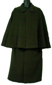  cotton ... coat ( deep green ) made in Japan 