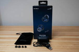 【中古完動品】Noble Audio FALCON・完全ワイヤレスイヤホン・Bluetoothイヤホン