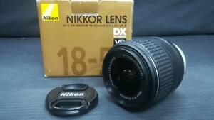 [良品♪]Nikon/ニコン AF-S DX NIKKOR 18-55mm f/3.5-5.6G VR Ⅱ 標準ズーム レンズ /動作品