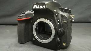 Nikon/ニコン D750 ボディ 2432万画素 一眼レフ フルサイズ カメラ/動作品