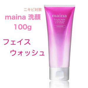 maina 洗顔 100g ヒアルロン酸 敏感肌 毛穴 黒ずみ 対策 保湿