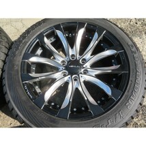 2021年製9.5分山 ヨコハマ GEOLANDAR I/T-S 265/50R20/WALD ジャレット特注カラー プラドオーダーカラー 9.5J 6H 139.7+20 Φ106/4本 F_327_画像4