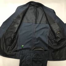 新品　高級　タグ付きJEANPAULGIRBAUDParis　2つボタンスーツ　セットアップ　サイズAB6 ブルー系エジプシャンブルー　サラサラ生地_画像3