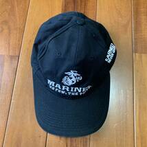 沖縄 米軍放出品 USMC MARINE キャップ 帽子 オシャレ ファッション スポーツ アウトドア カッコイイ 調節可能 (管理番号DE60)_画像5