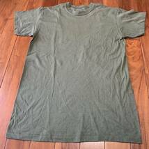 沖縄 米軍放出品 USMC MARINE DUKE Tシャツ トレーニング ランニング 筋トレ スポーツ OD MEDIUM (管理番号PQ27)_画像1