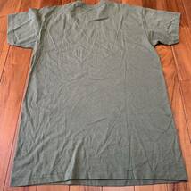 沖縄 米軍放出品 USMC MARINE DUKE Tシャツ トレーニング ランニング 筋トレ スポーツ OD MEDIUM (管理番号PQ27)_画像2