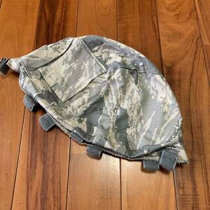 沖縄 米軍放出品 実物 ABU COVER HELMET CAMOFLAGE PATTERN ヘルメットカバー XLARGE (管理番号RS6)