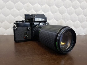 Nikon ニコン F2 フォトミック AS フィルムカメラ MAKINON 1:4.5 80-200mm ZOOM