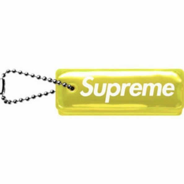 Supreme 14AW Reflective Puffy Keychain リフレクター リフレクティブ パフィー パフィ キーチェーン 黄 Yellow イエロー キーホルダー