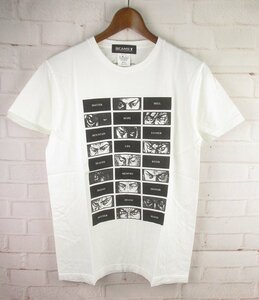 MST8537 BEAMS Beams T-shirt Vagabond SMALL unused white group ( click post possible )