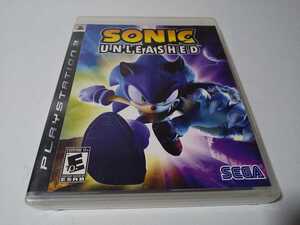 日本語対応 PS3 SONIC UNLEASHED 輸入 海外 北米 ソニック ワールドアドベンチャー