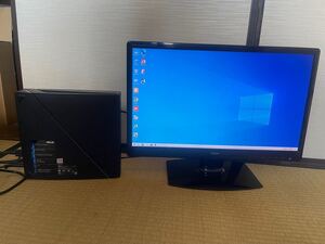ASUSパソコンpc デスクトップ モニターセット