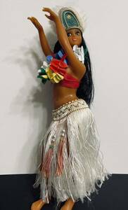 ハワイ　フラダンス　人形　HAWAI オワフ島　現地購入　空港　土産物　アンティーク レア　ビンテージ　置物　